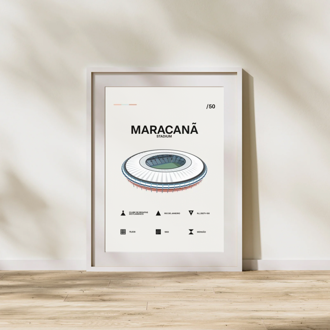 Maracanã - Simple Art Print