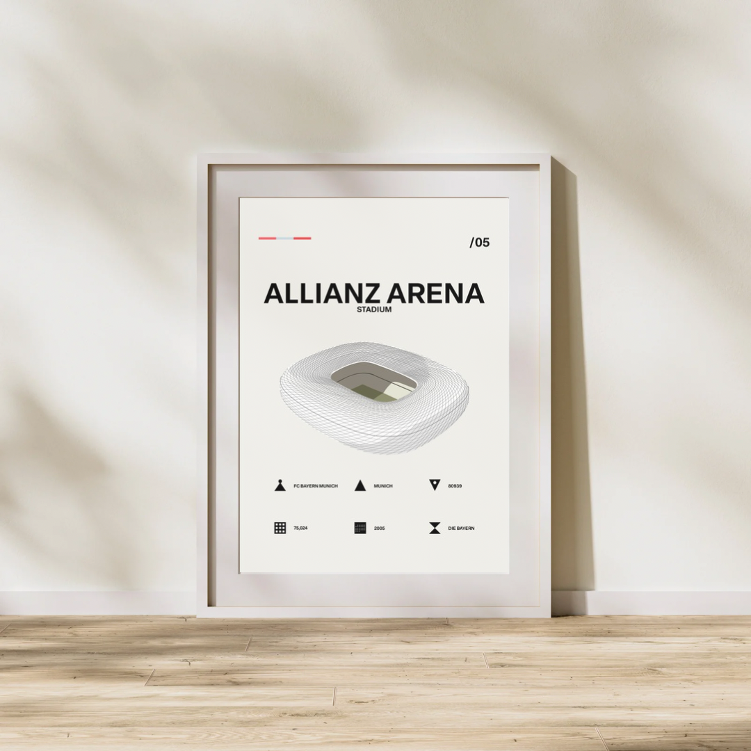 Allianz Arena - Bayern Munich Simple Art Print