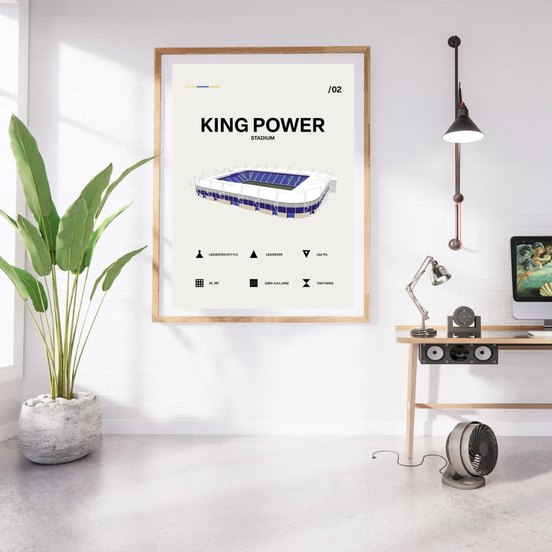 King Power Stadium - Leicester City FC Simple Art Print