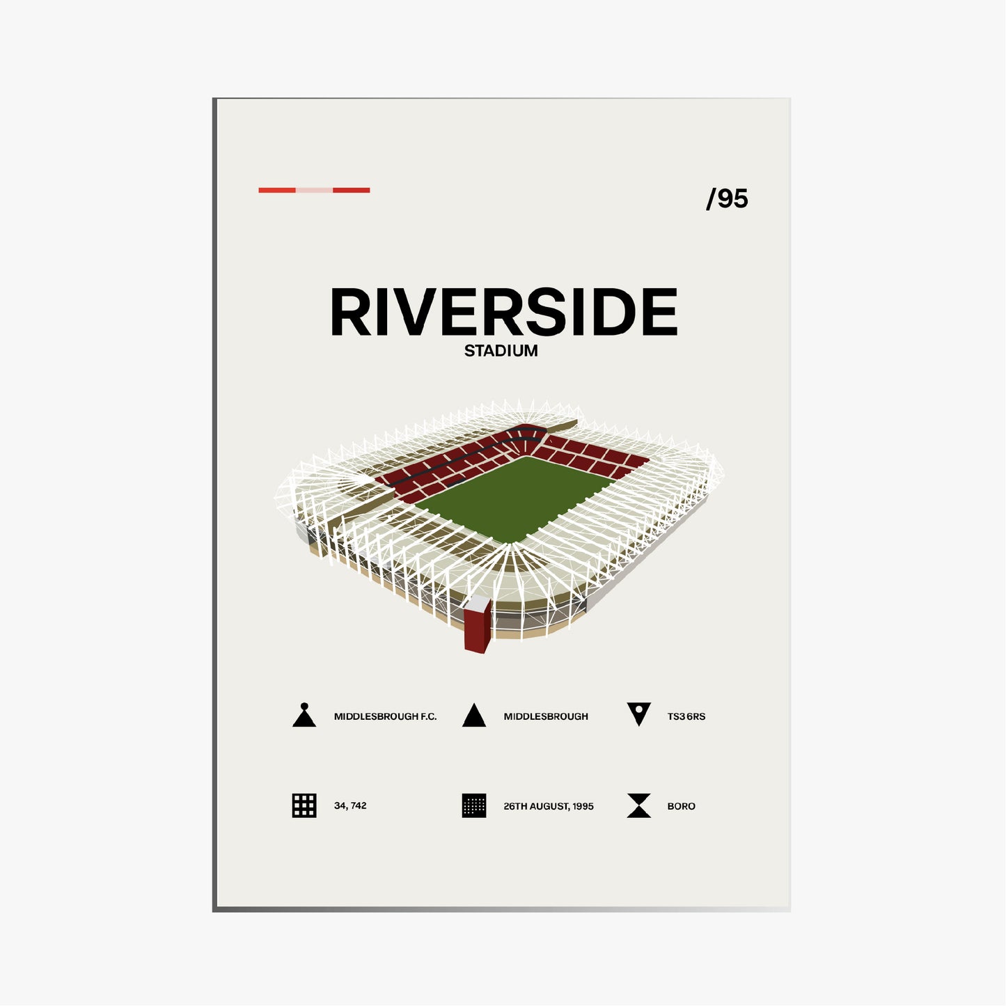 RIVERSIDE STADIUM - MINIMALISTIC VARIANT
