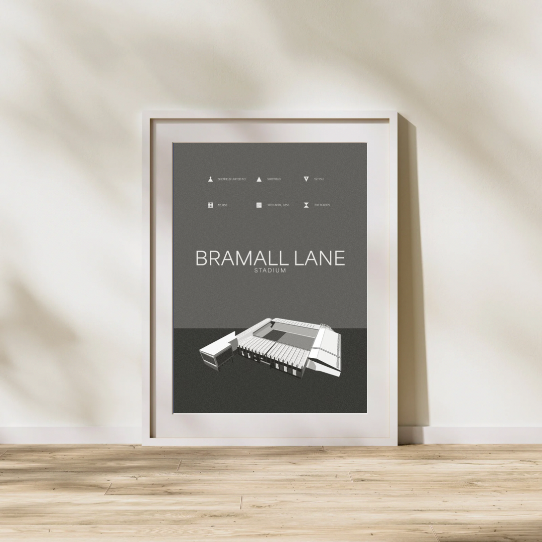 BRAMALL LANE - MONOCHROME VARIANT