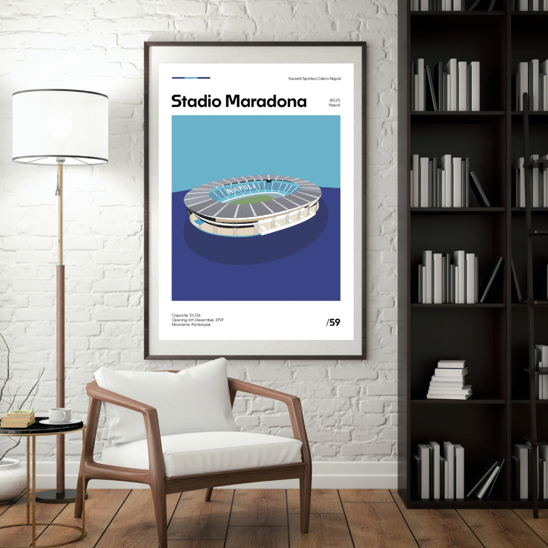 STADIO DIEGO ARMANDO MARADONA - CONTEMPORARY VARIANT