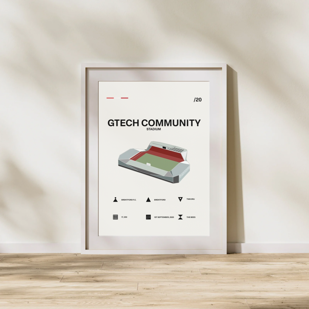 Gtech Community Stadium - Brentford FC Simple Art Print
