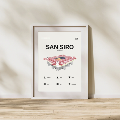 San Siro - A.C. Milan (Minimalistic)