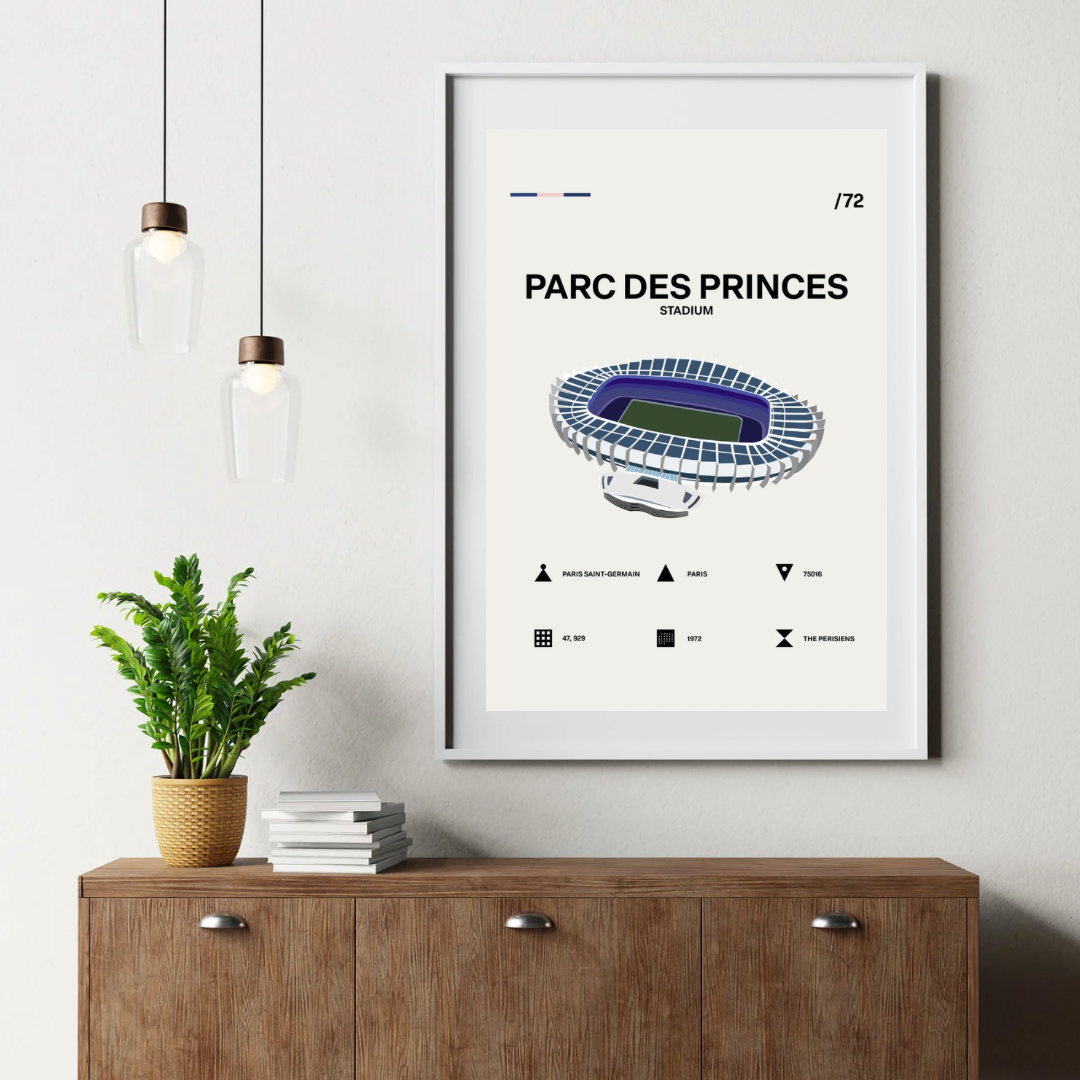 PARC DES PRINCES - MINIMALISTIC VARIANT