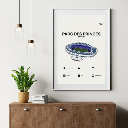 PARC DES PRINCES - MINIMALISTIC VARIANT