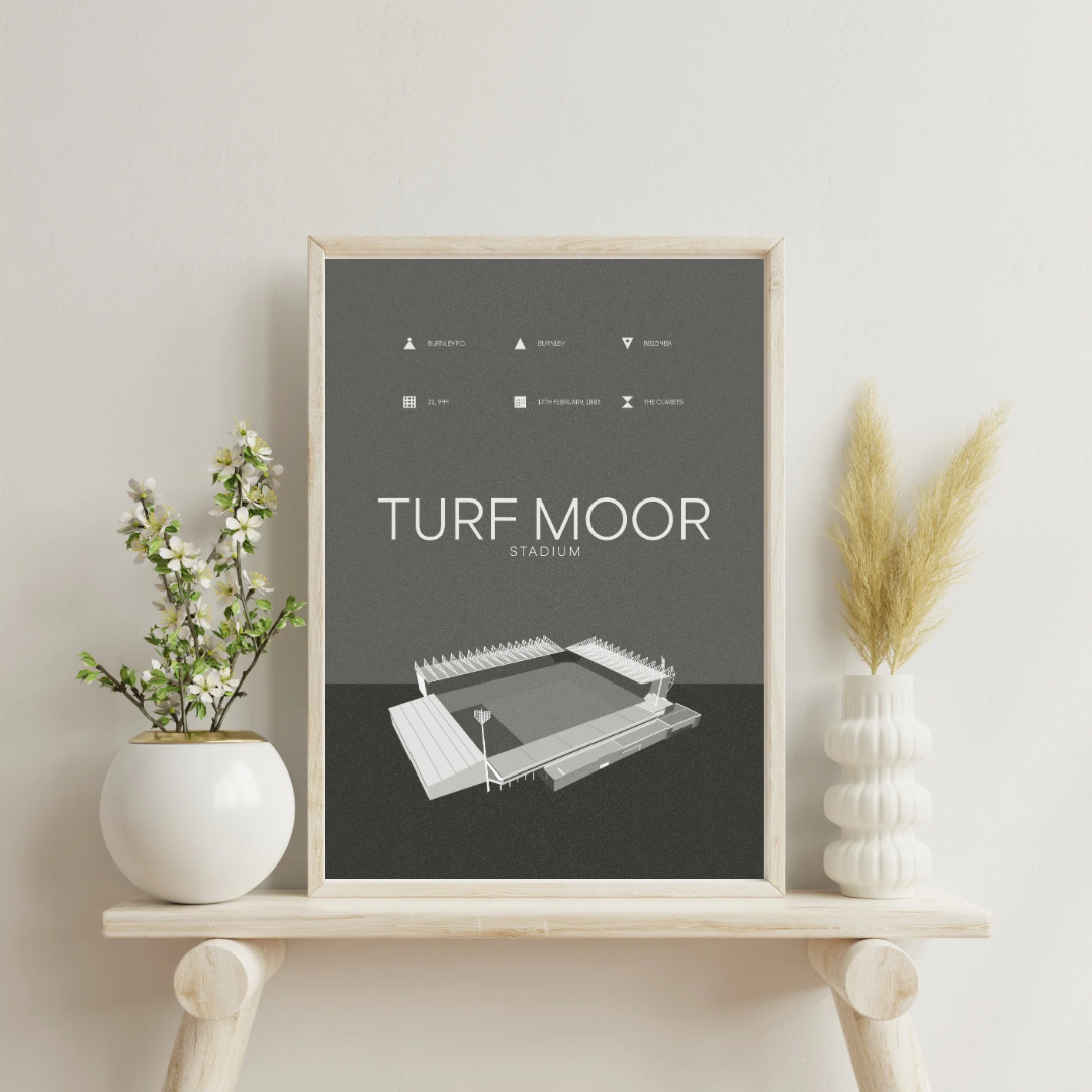 TURF MOOR - MONOCHROME VARIANT