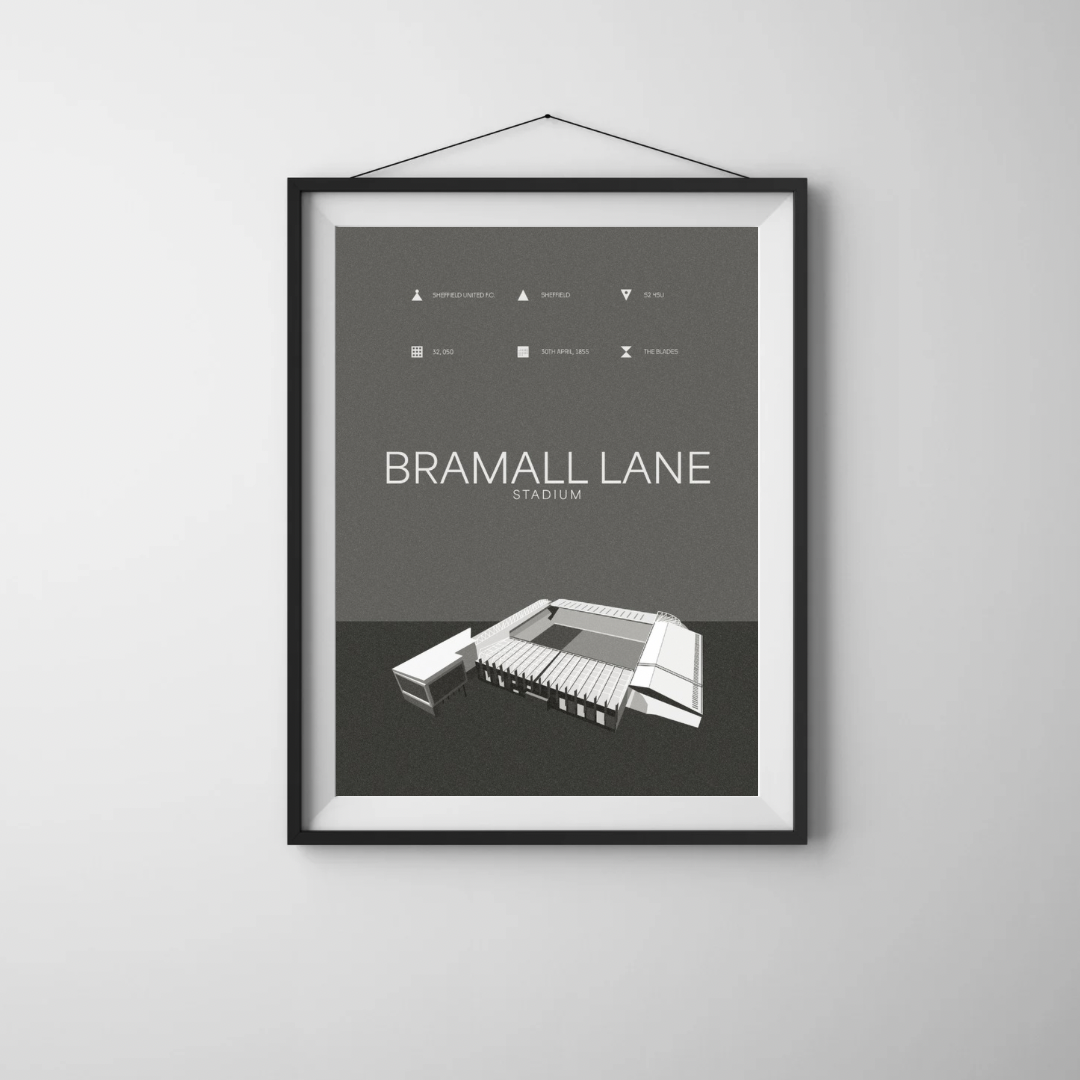 BRAMALL LANE - MONOCHROME VARIANT