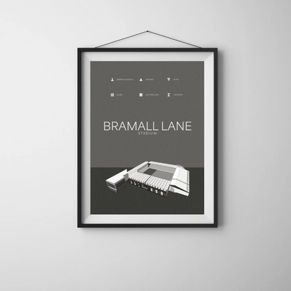 BRAMALL LANE - MONOCHROME VARIANT