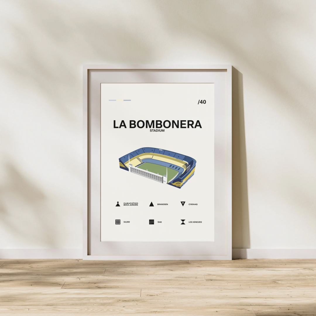 La Bombonera - Boca Juniors Simple Art Print