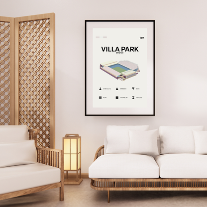 Villa Park - Aston Villa FC Simple Art Print
