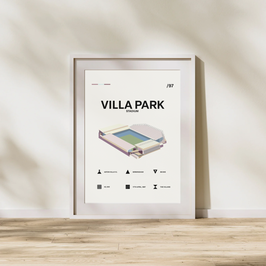 Villa Park - Aston Villa FC Simple Art Print