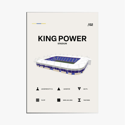 King Power Stadium - Leicester City FC Simple Art Print