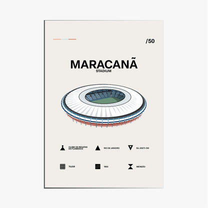 Maracanã - Simple Art Print