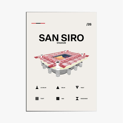 San Siro - A.C. Milan (Minimalistic)