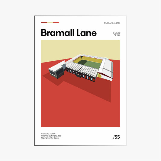 BRAMALL LANE - CONTEMPORARY VARIANT