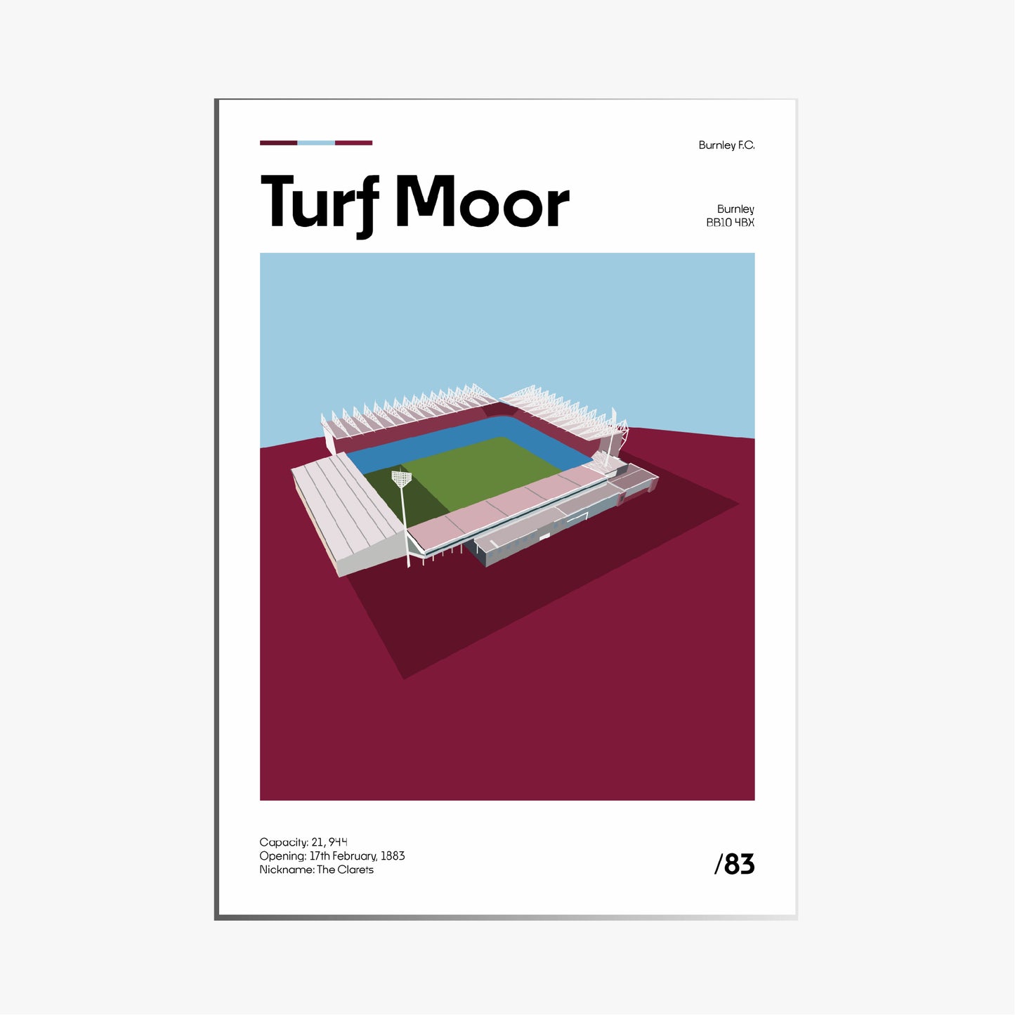TURF MOOR - CONTEMPORARY VARIANT