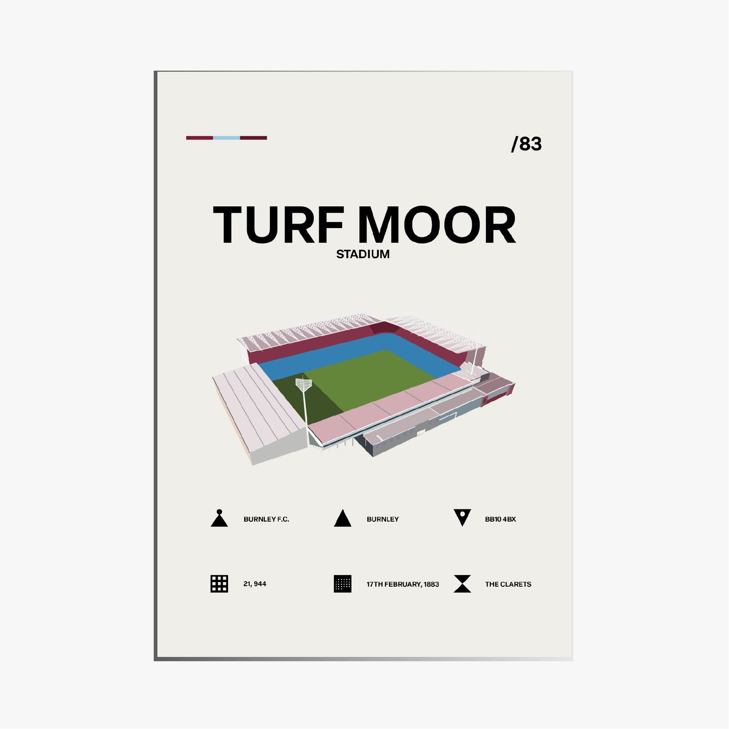 TURF MOOR - MINIMALISTIC VARIANT