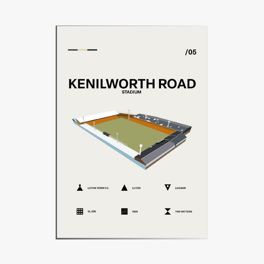 KENILWORTH ROAD - MINIMALISTIC VARIANT