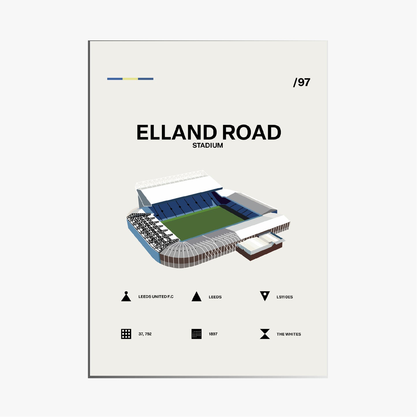 ELLAND ROAD - MINIMALISTIC VARIANT