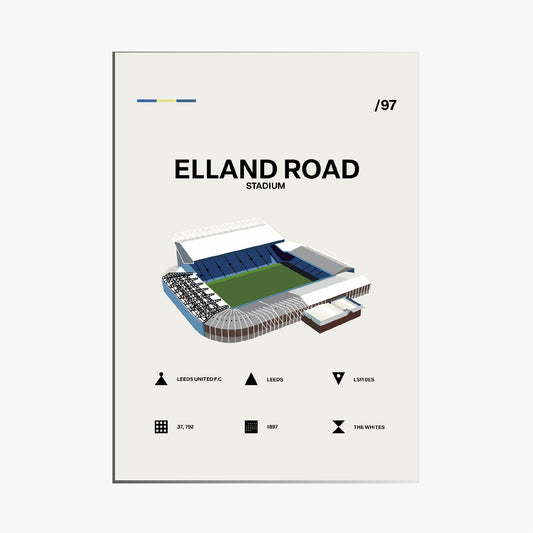 ELLAND ROAD - MINIMALISTIC VARIANT