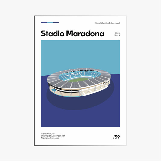 STADIO DIEGO ARMANDO MARADONA - CONTEMPORARY VARIANT