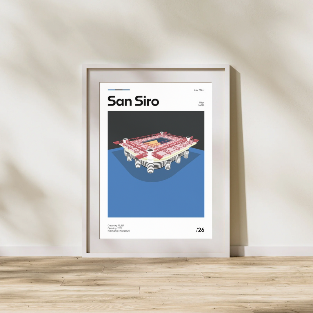 San Siro - Inter Milan (Minimalistic)